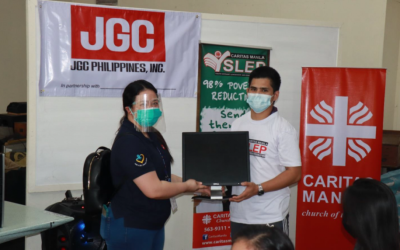 JGC Philippines Donates to Scholars of Caritas Manila